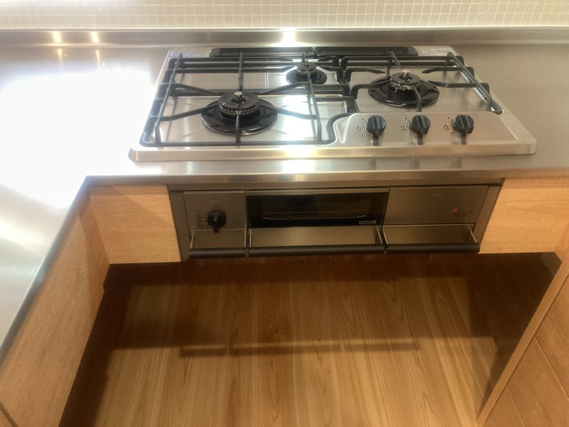 23-14 ステンレス天板 すり傷補修