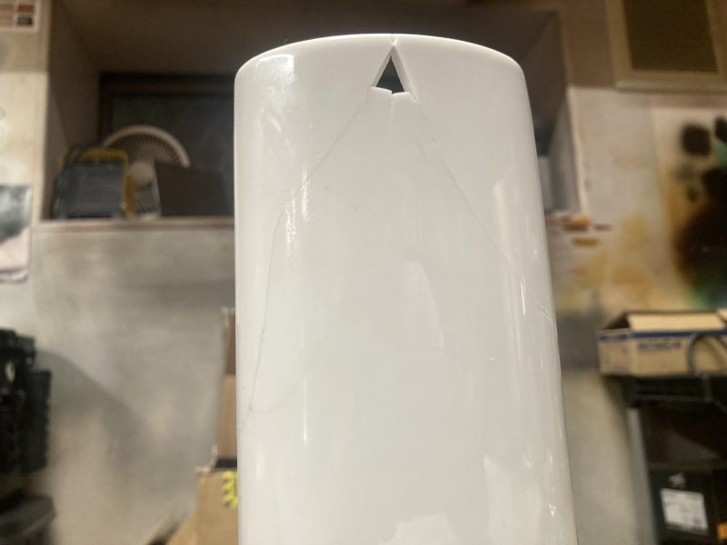 23-27 花瓶　割れ修復