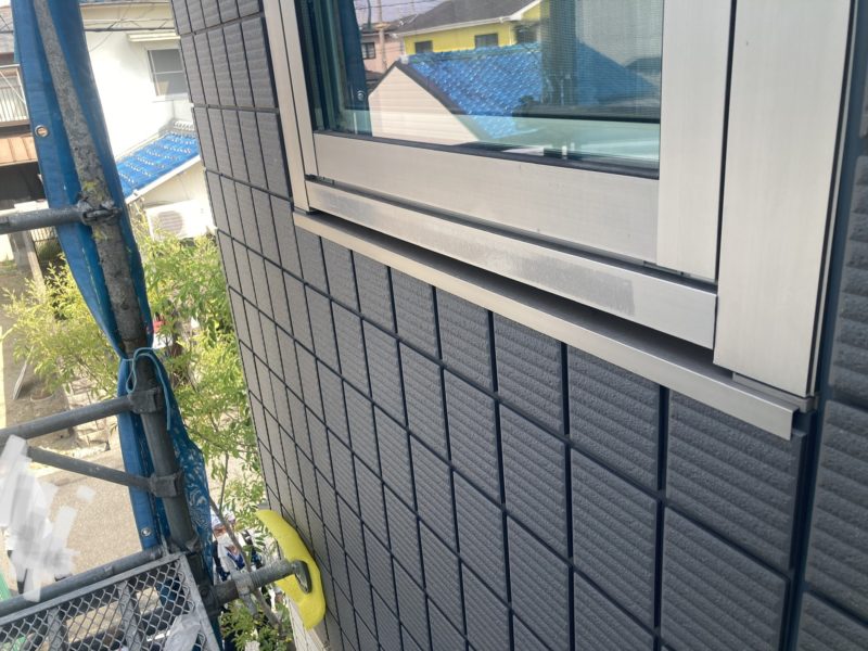 23-26 アルミサッシ　保護シール除去