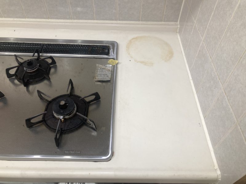 23-25 人工大理石 シミ取り