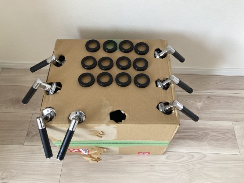 23-45 レバーハンドル 再塗装