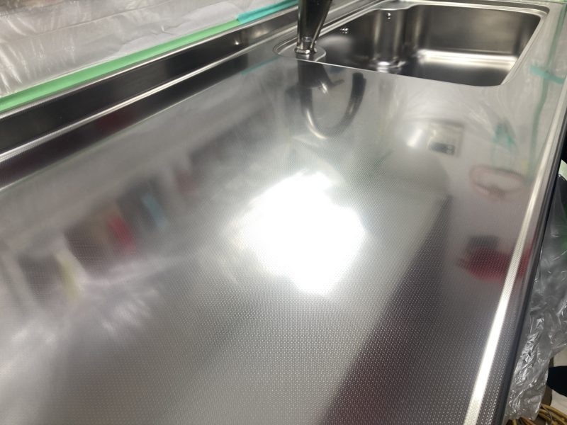 23-40 キッチン 鏡面研磨補修