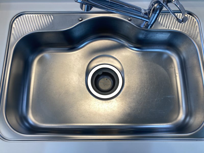 23-07 ステンレス シンクの再生研磨