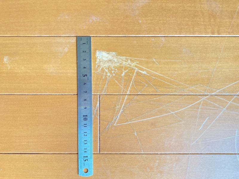 23-34 フロアーキズ 現状回復