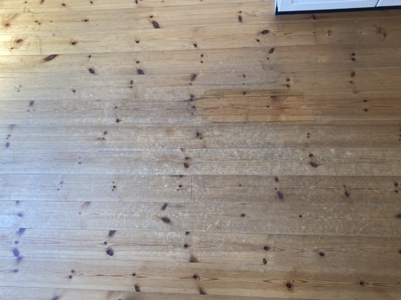 23-33 パインフロアー シミ取り