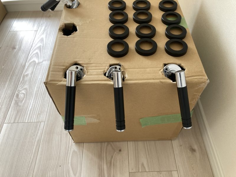 23-45 レバーハンドル 再塗装