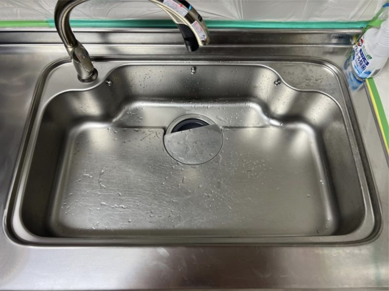 23-40 キッチン 鏡面研磨補修