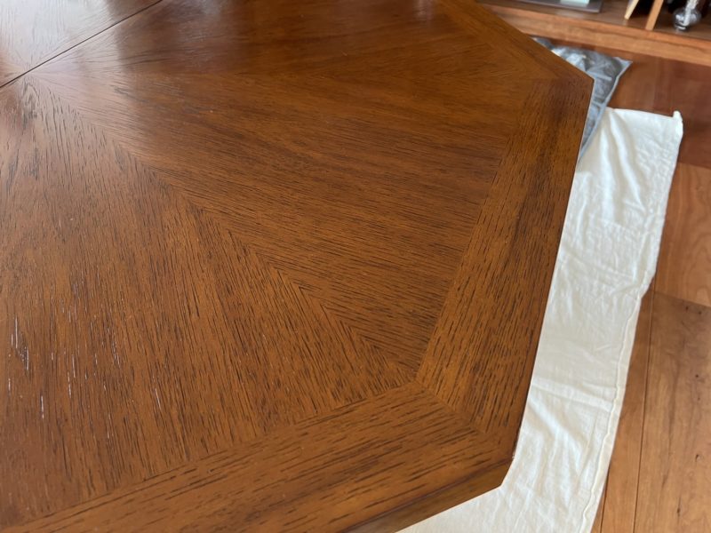 23-108 ドレクセル テーブル シミ補修