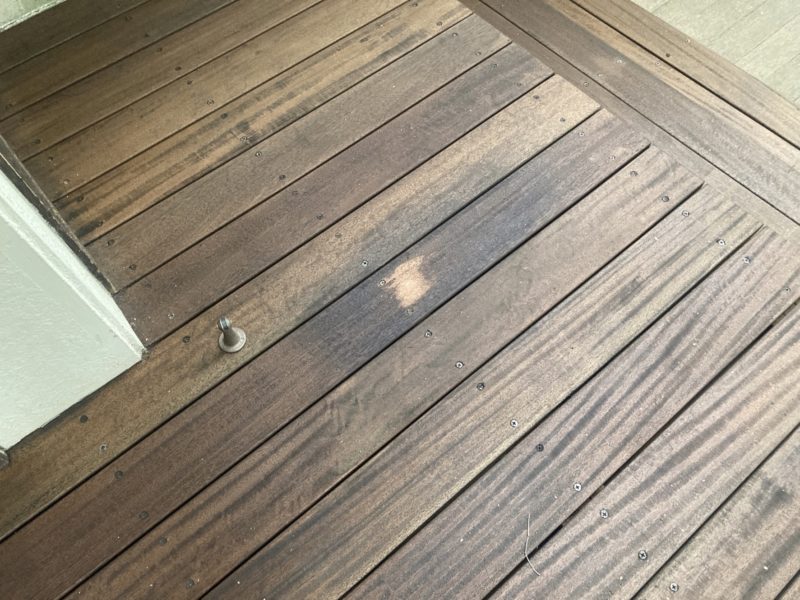 23-116 ウッドデッキ メンテナンス