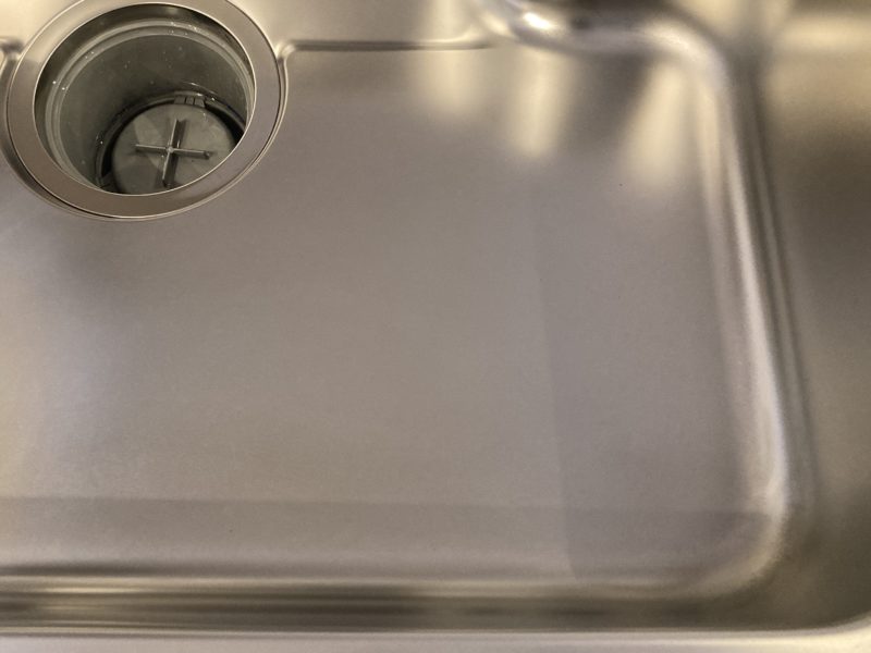 23-95 ステンレス シンクキズ補修