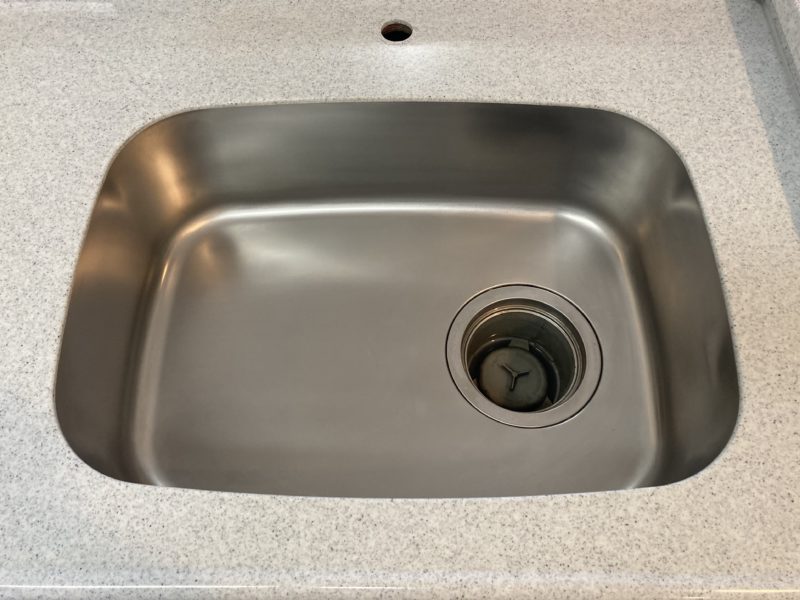 23-73 キッチン天板 シンク再生研磨