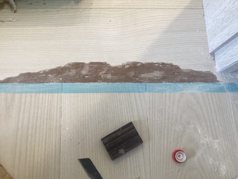 23-60 敷居段差 補修