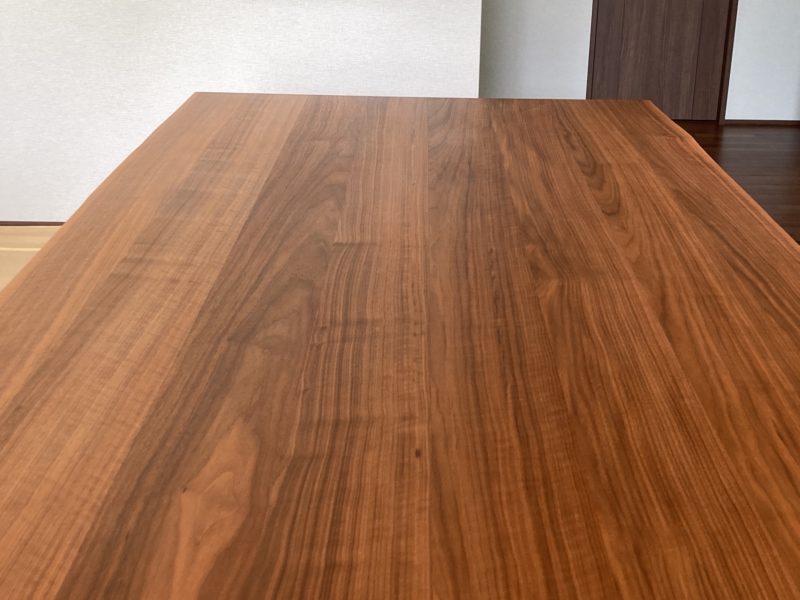 23-51 ウオールナットテーブル修復