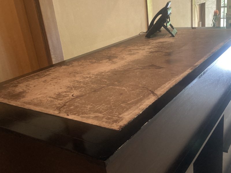 23-85 カウンター 塗装補修