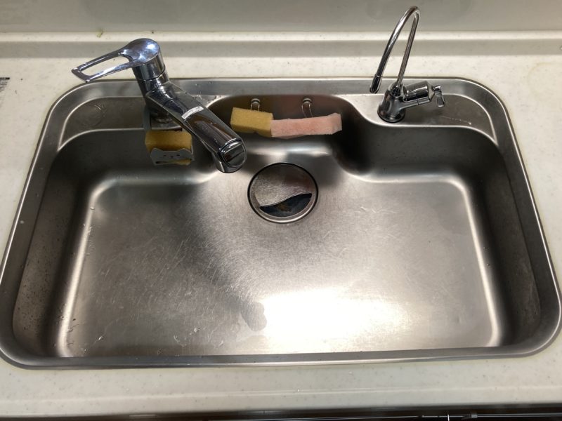 23-100 susシンク すり傷補修