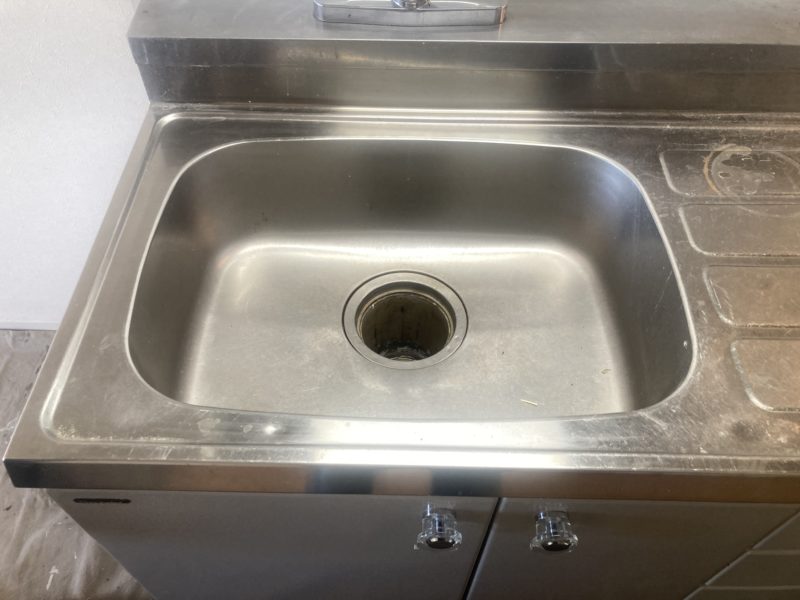 23-78 キッチン天板とシンク 鏡面研磨