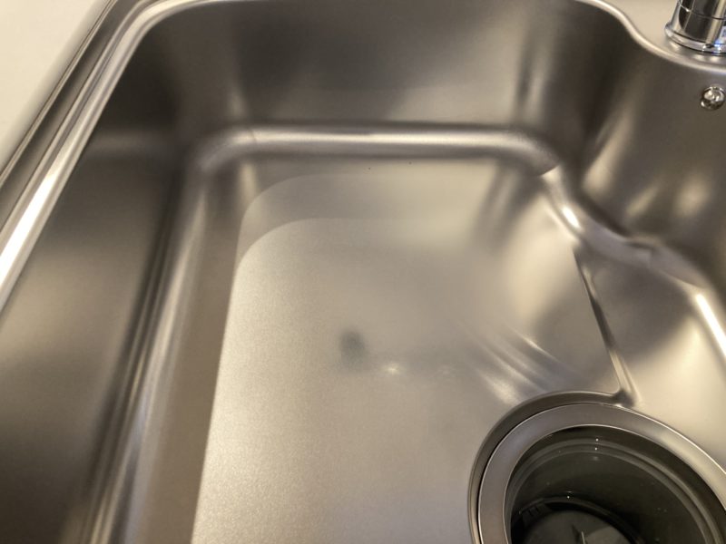 23-95 ステンレス シンクキズ補修