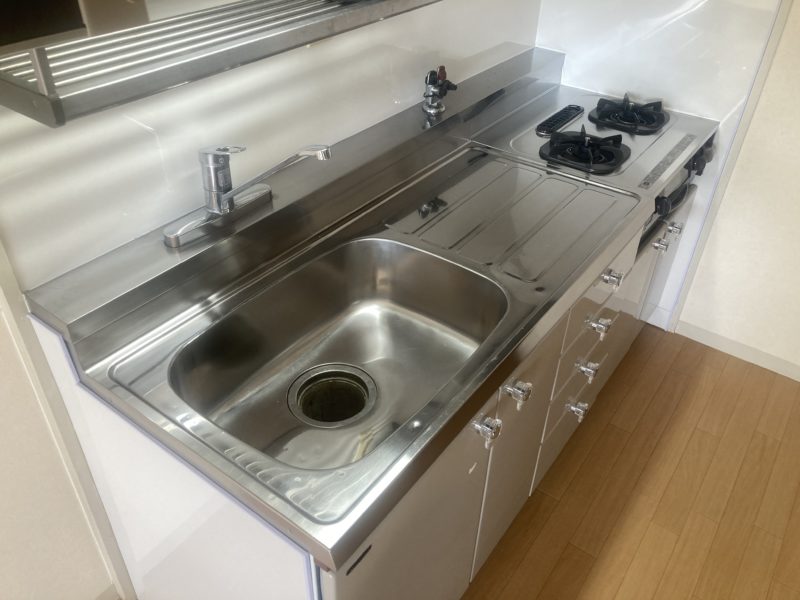 23-78 キッチン天板とシンク 鏡面研磨