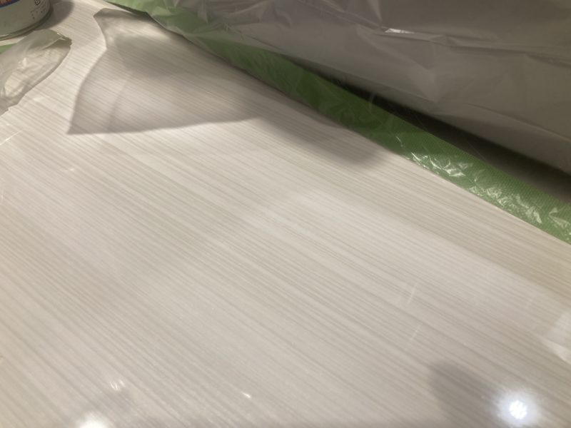 23-121 メラミンカウンター ビス穴補修