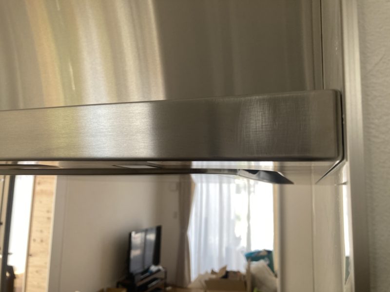 23-61 ステンレス レンジフード すり傷補修