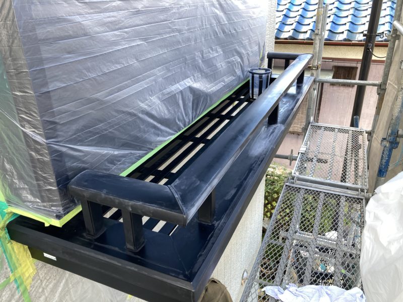 23-79 バルコニー手すり塗装