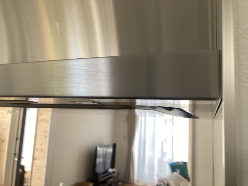 23-61 ステンレス レンジフード すり傷補修