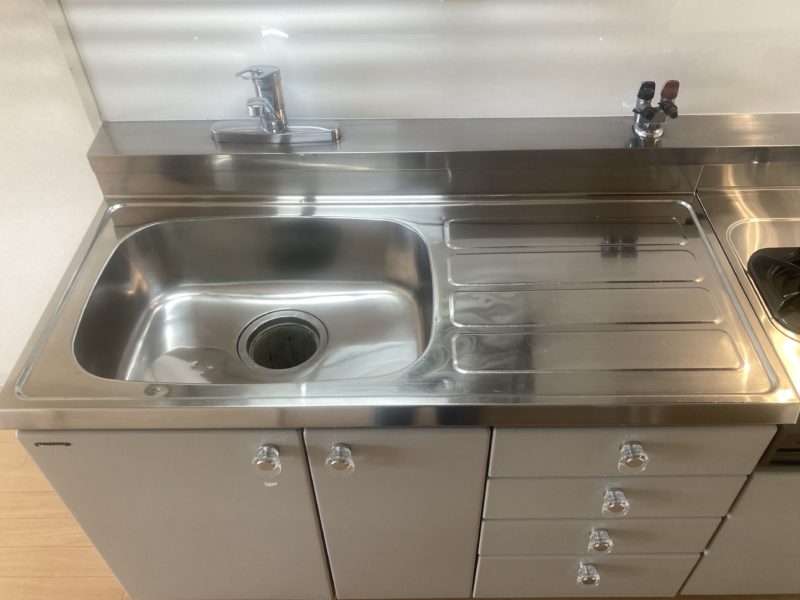 23-78 キッチン天板とシンク 鏡面研磨