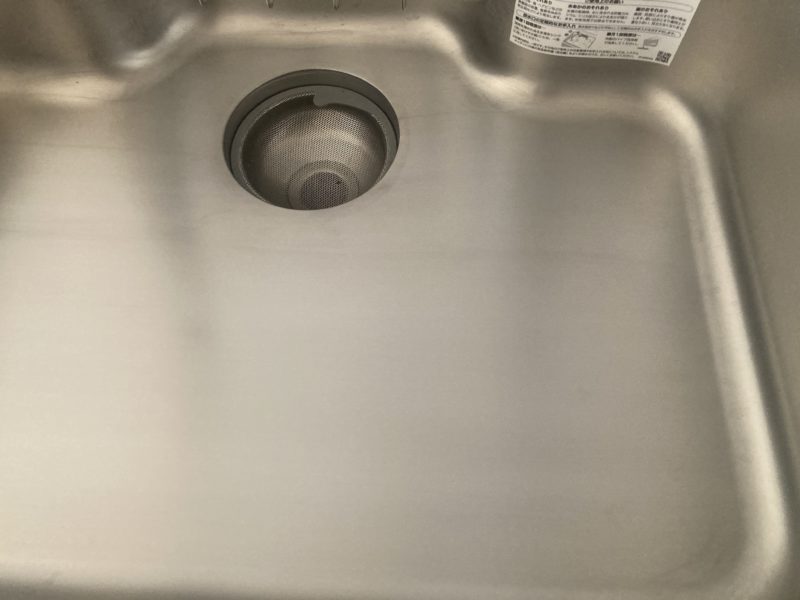 23-113 ステンレスシンク キズ補修