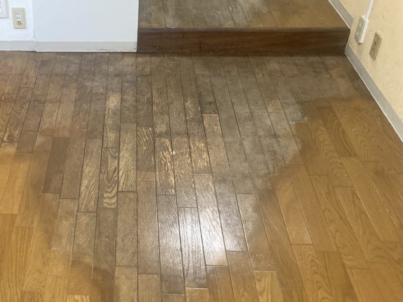 23-57 フロアーシミ補修