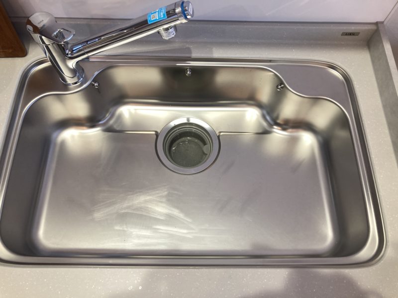 23-101 susシンク すり傷補修