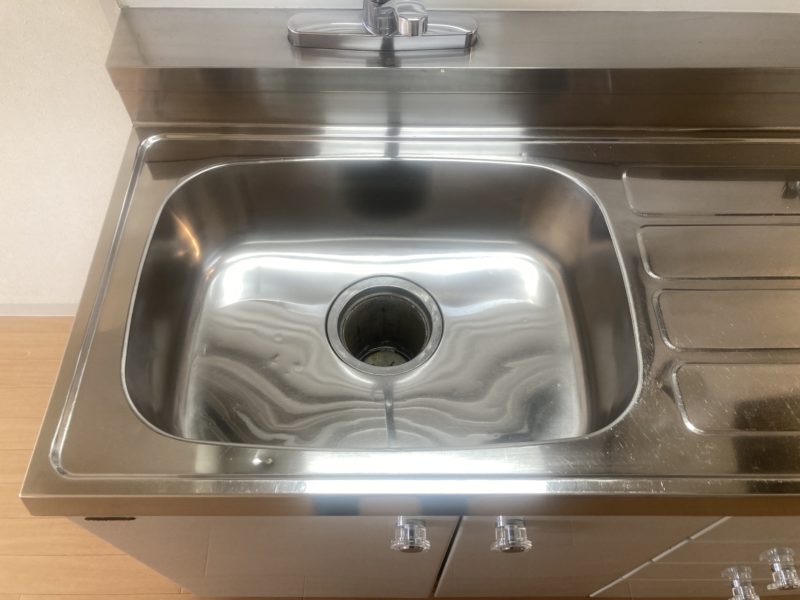 23-78 キッチン天板とシンク 鏡面研磨