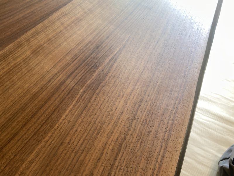 23-51 ウオールナットテーブル修復