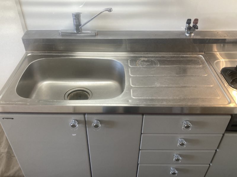 23-78 キッチン天板とシンク 鏡面研磨