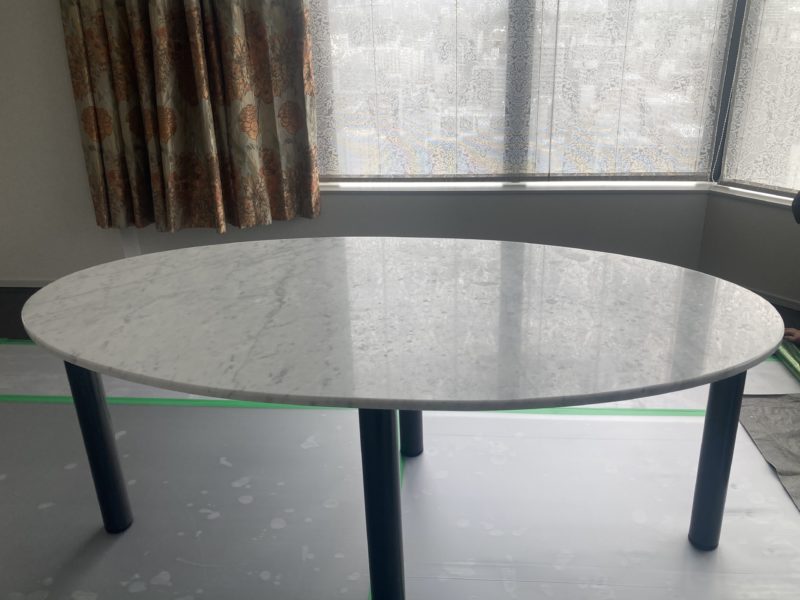 23-86 大理石テーブル 再生研磨