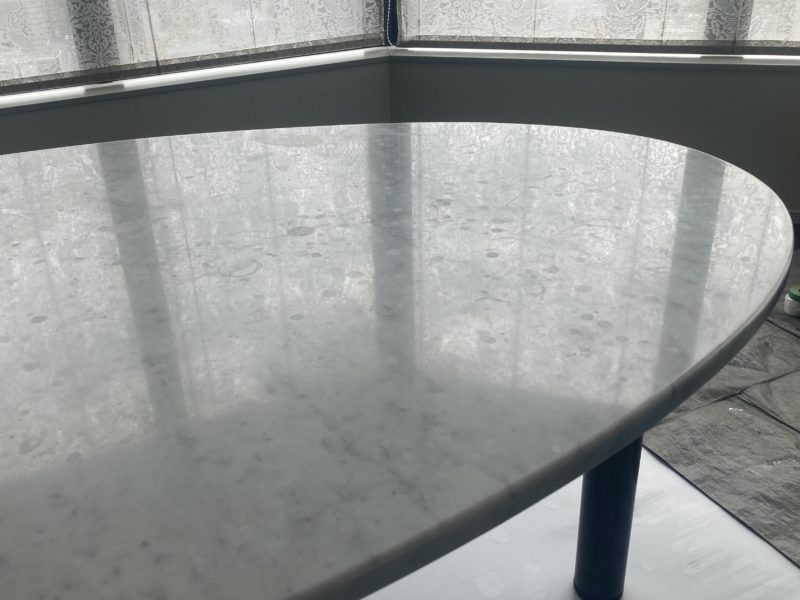 23-86 大理石テーブル 再生研磨