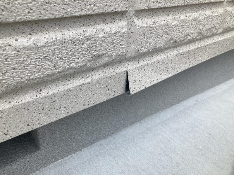 23-54 水切り 曲がり補修