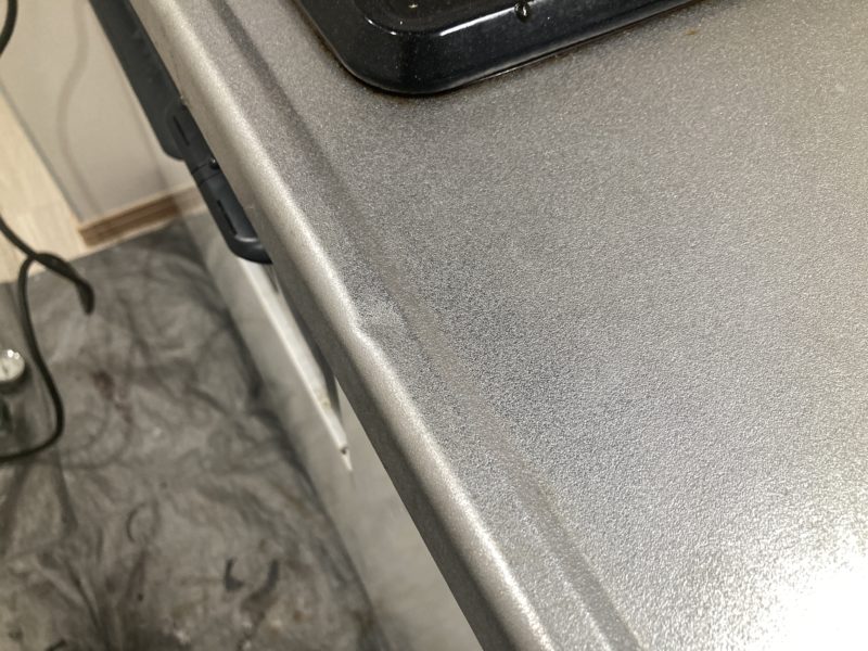 23-46 エンボスキッチン へこみ補修