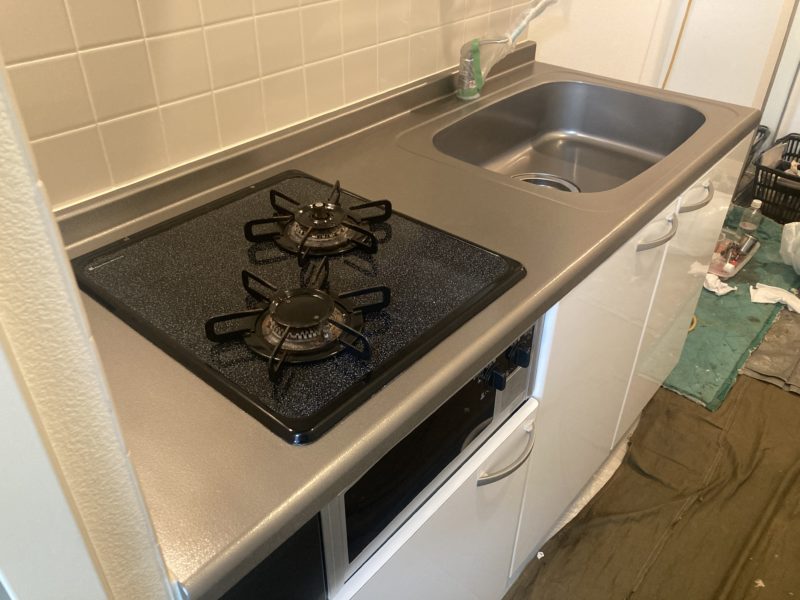 23-47 キッチン塗装補修