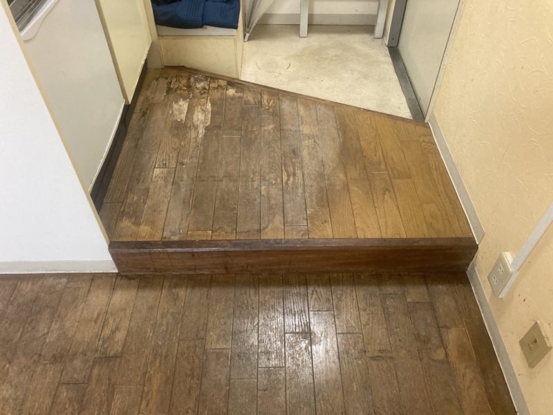 23-57 フロアーシミ補修