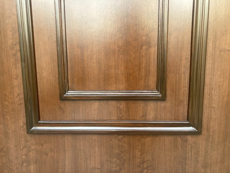 24-05 木製 玄関ドア 色補修