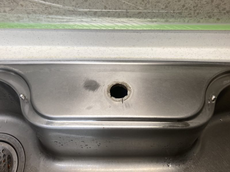 24-07 シンクキズ補修 ステンレス