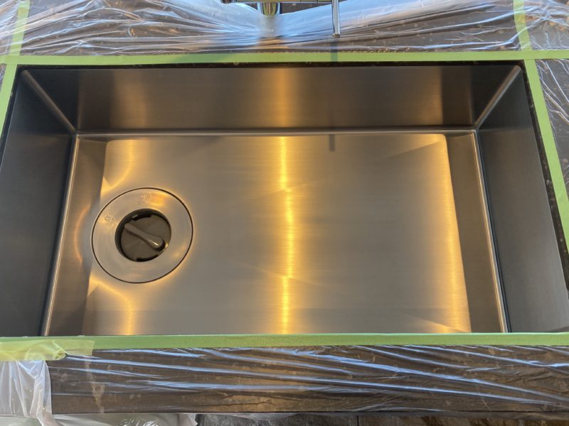 24-33 新品ステンレスシンク キズ補修