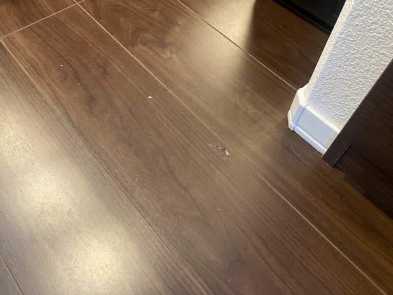 24-48  シートフローリング へこみ補修