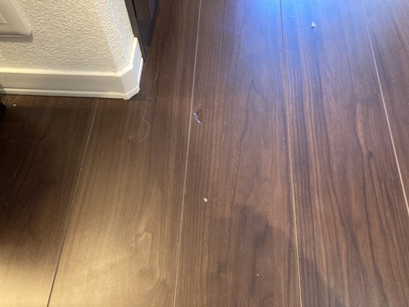 24-48  シートフローリング へこみ補修