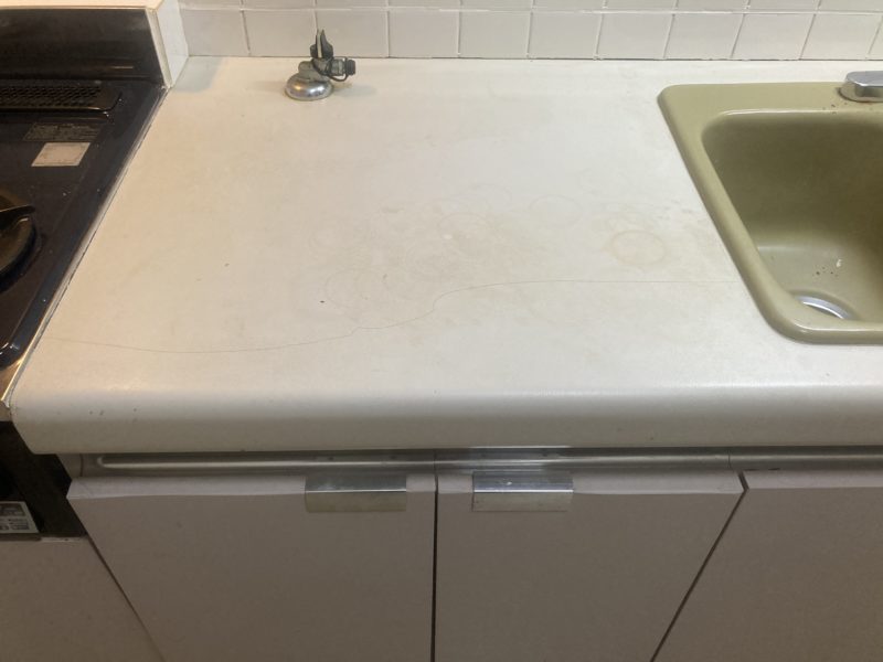 24-28 キッチン天板 再生塗装