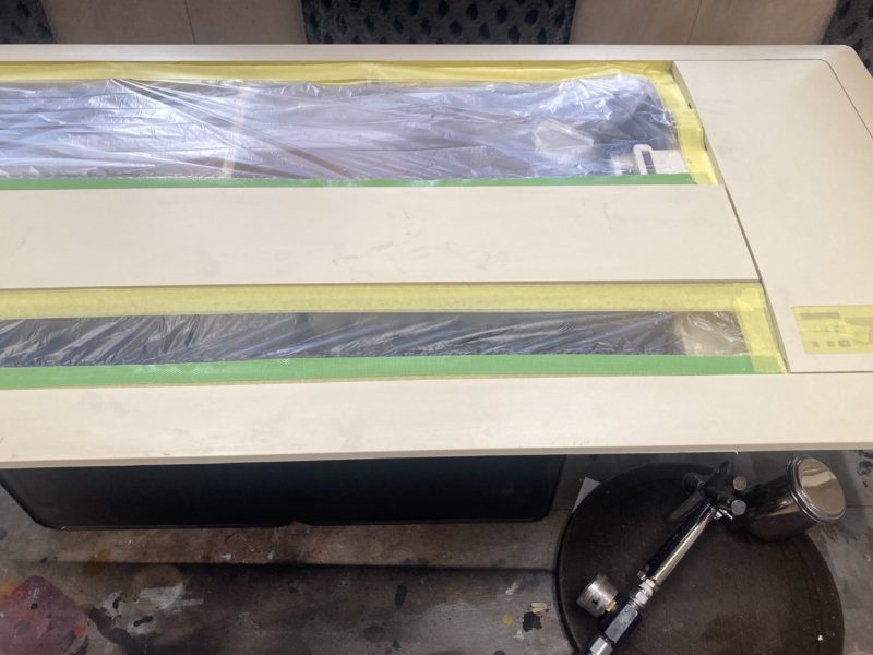 24-13 カセットエアコン 再生塗装