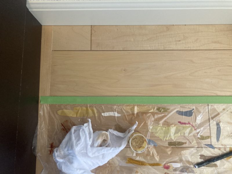 24-18 フロアーキズ補修