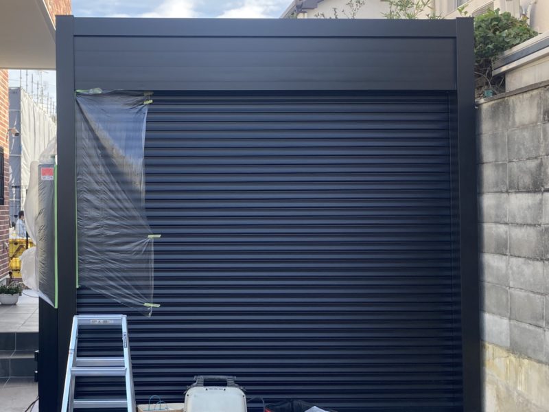 24-26 アルミ枠 キズ補修