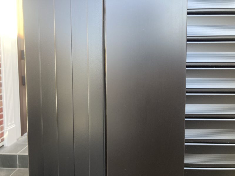 24-26 アルミ枠 キズ補修