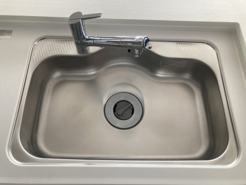 24-50 ステンレスシンク 凹み補修